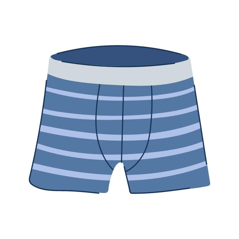 model underwear men cartoon vector illustration