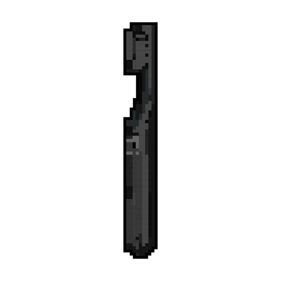 wash tooth brush game pixel art vector illustration
