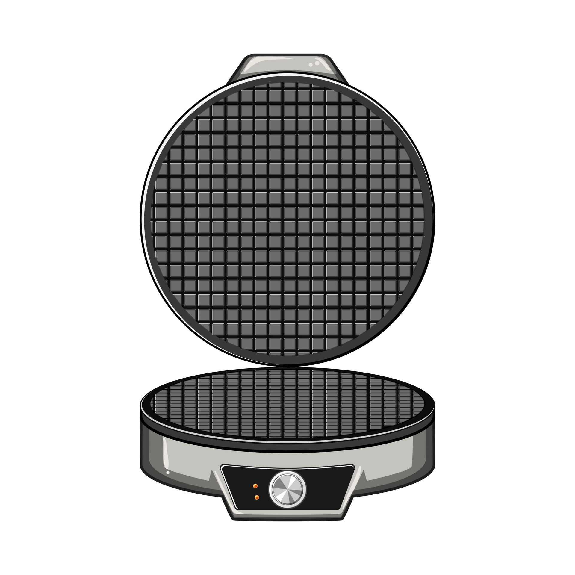 maker waffle iron cartoon vector illustration 25447029 Vector Art at