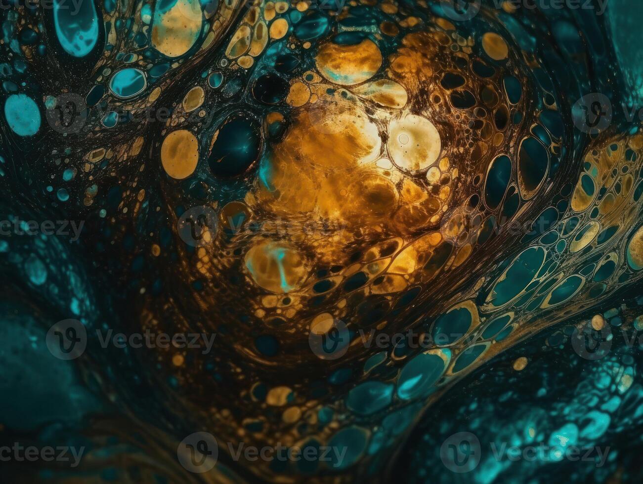 Bright fluid marble paint pattern Dynamic liquid shapes background created with technology photo