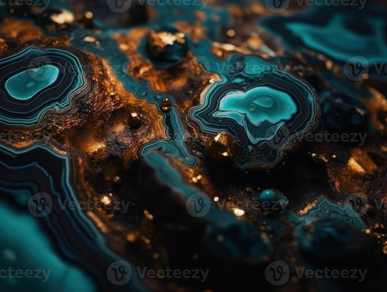 Bright fluid marble paint pattern Dynamic liquid shapes background created with technology photo