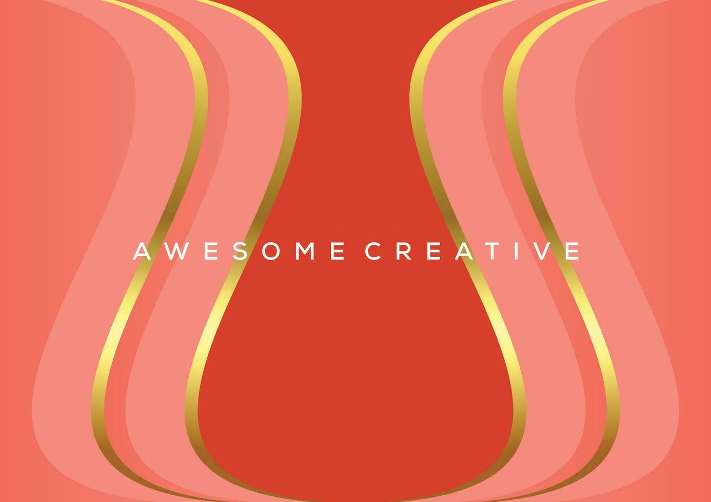 incarnadine with luxury line background vector