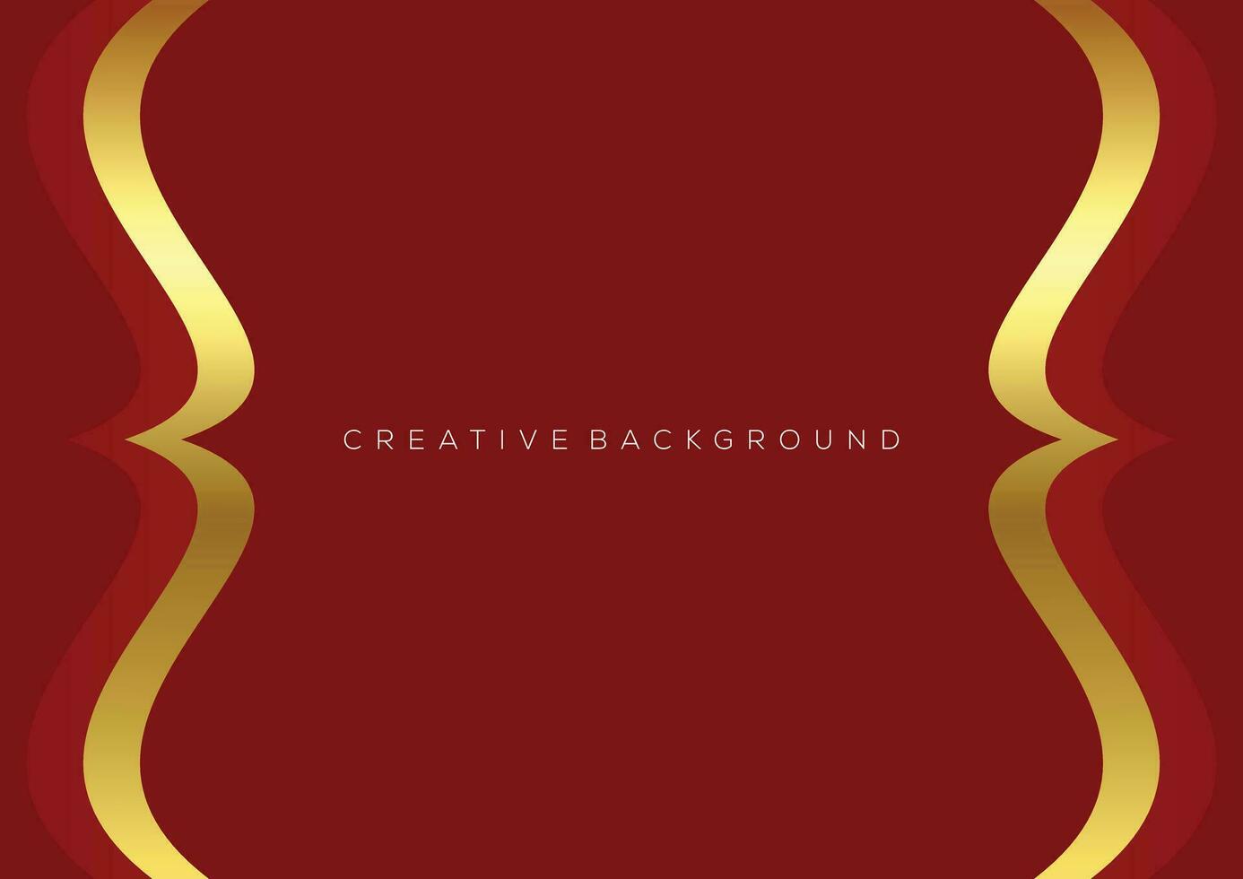 elegant background design red with luxury line vector