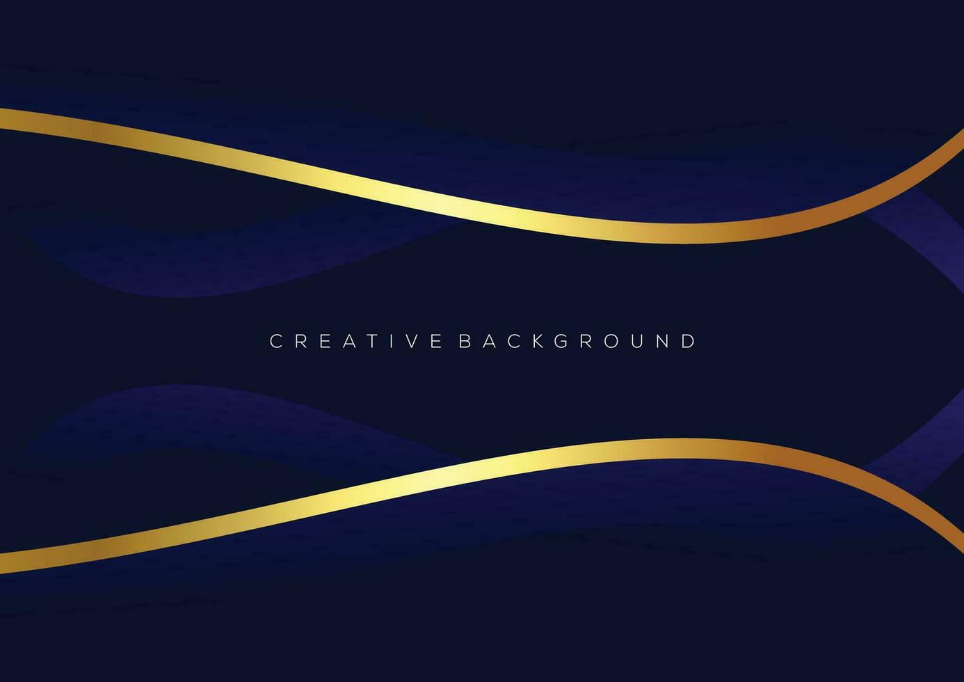dark blue with luxury line background vector