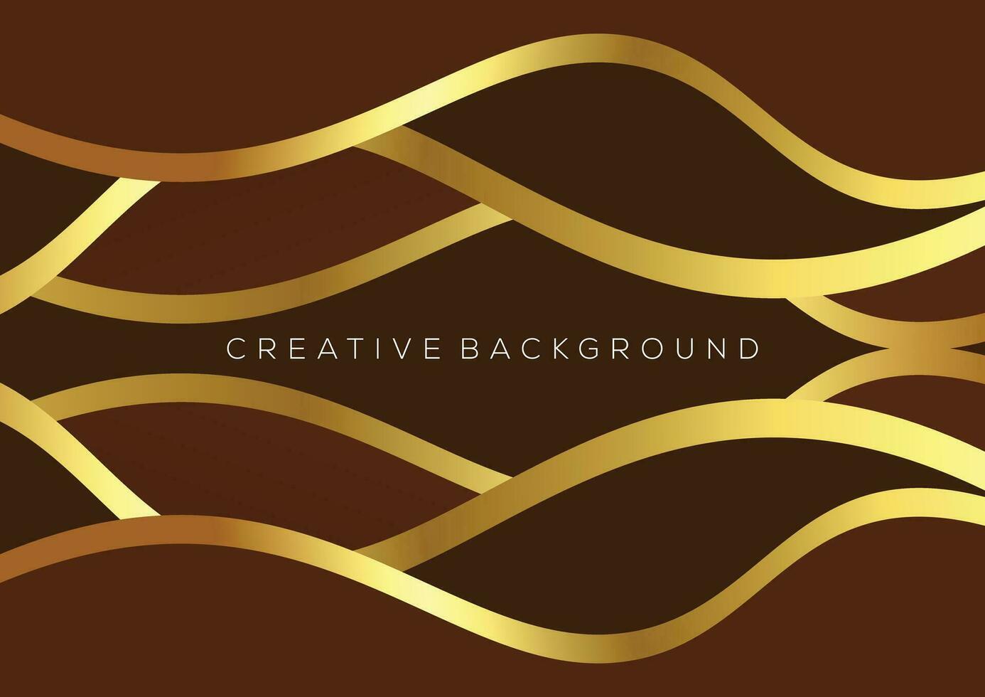 dark brown with luxury line background vector