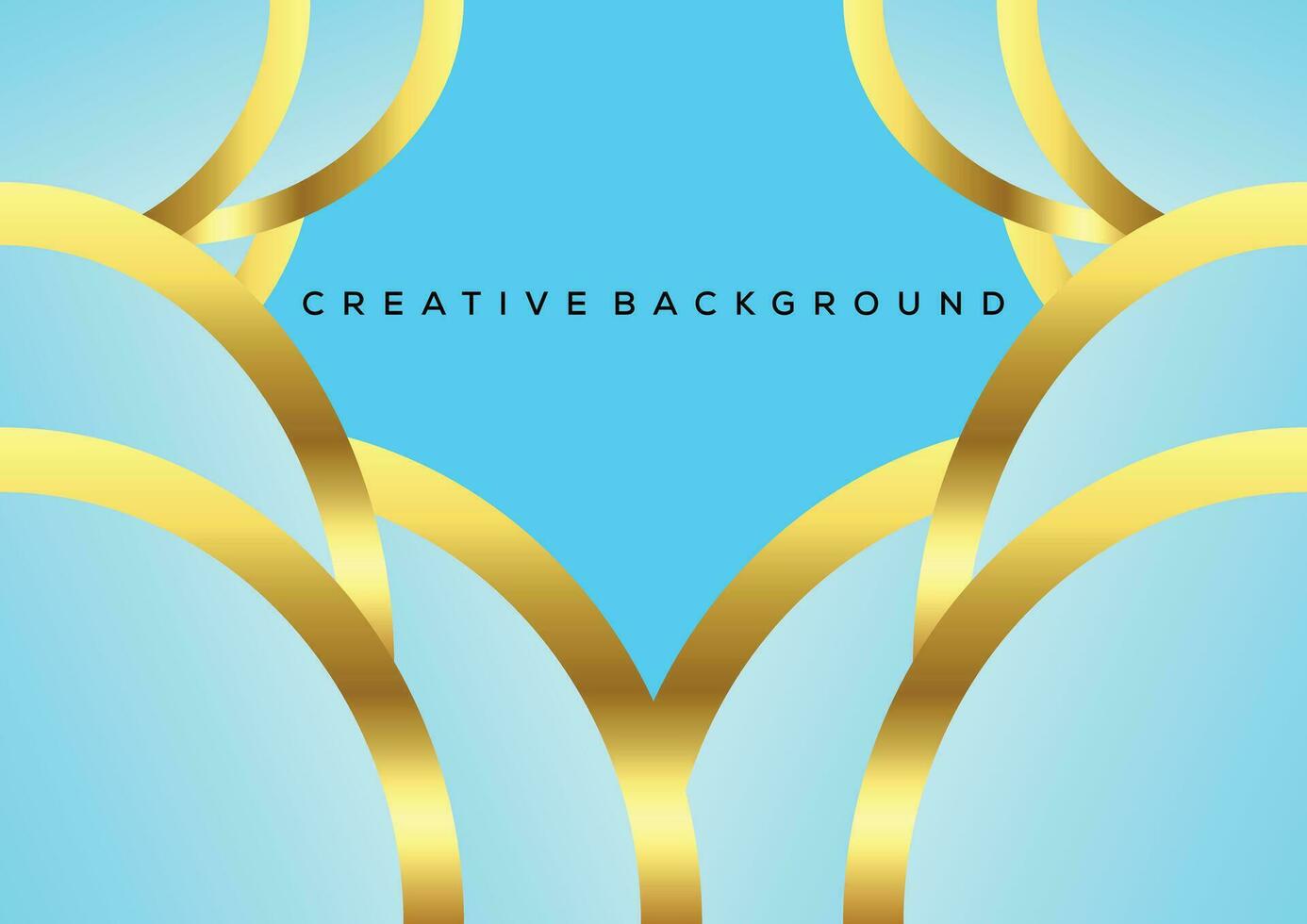 creative background blue with luxury line color vector