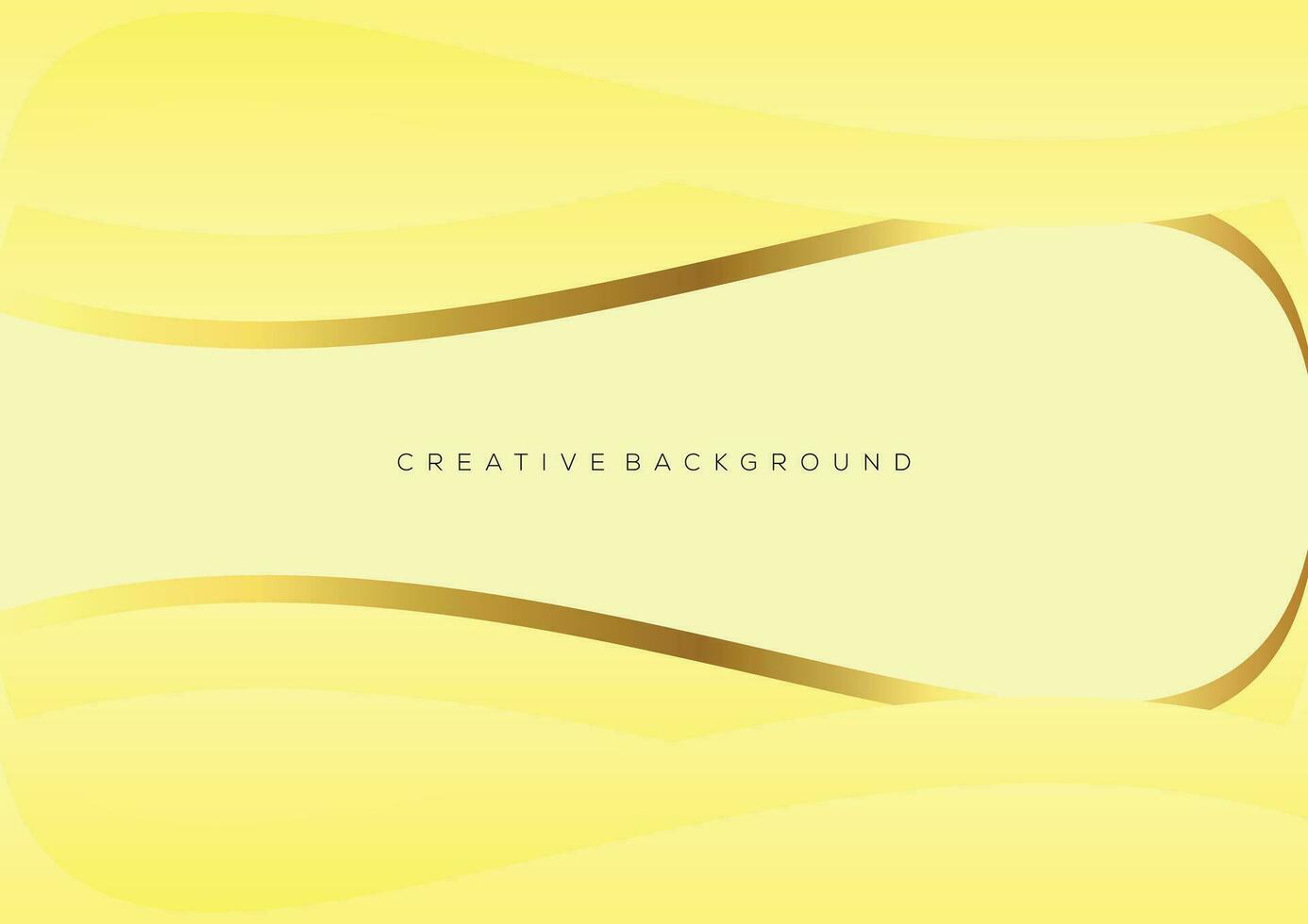 yellow gradient with luxury line modern background vector