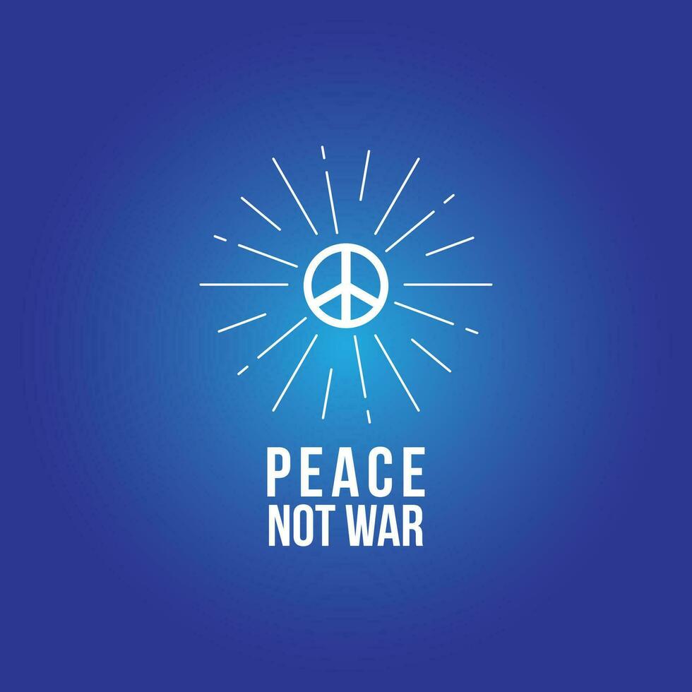 peace logo vector