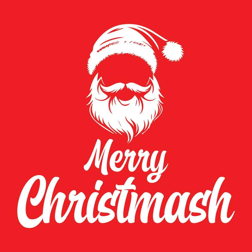 merry christmas logo vector