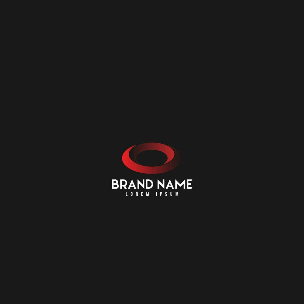 oval shape logo vector