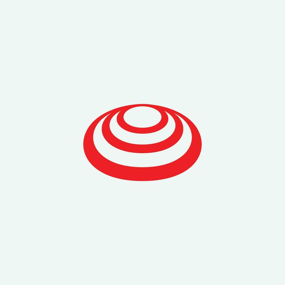 oval shape logo vector
