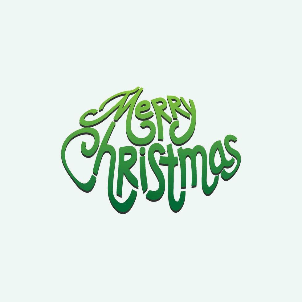 merry christmas logo vector