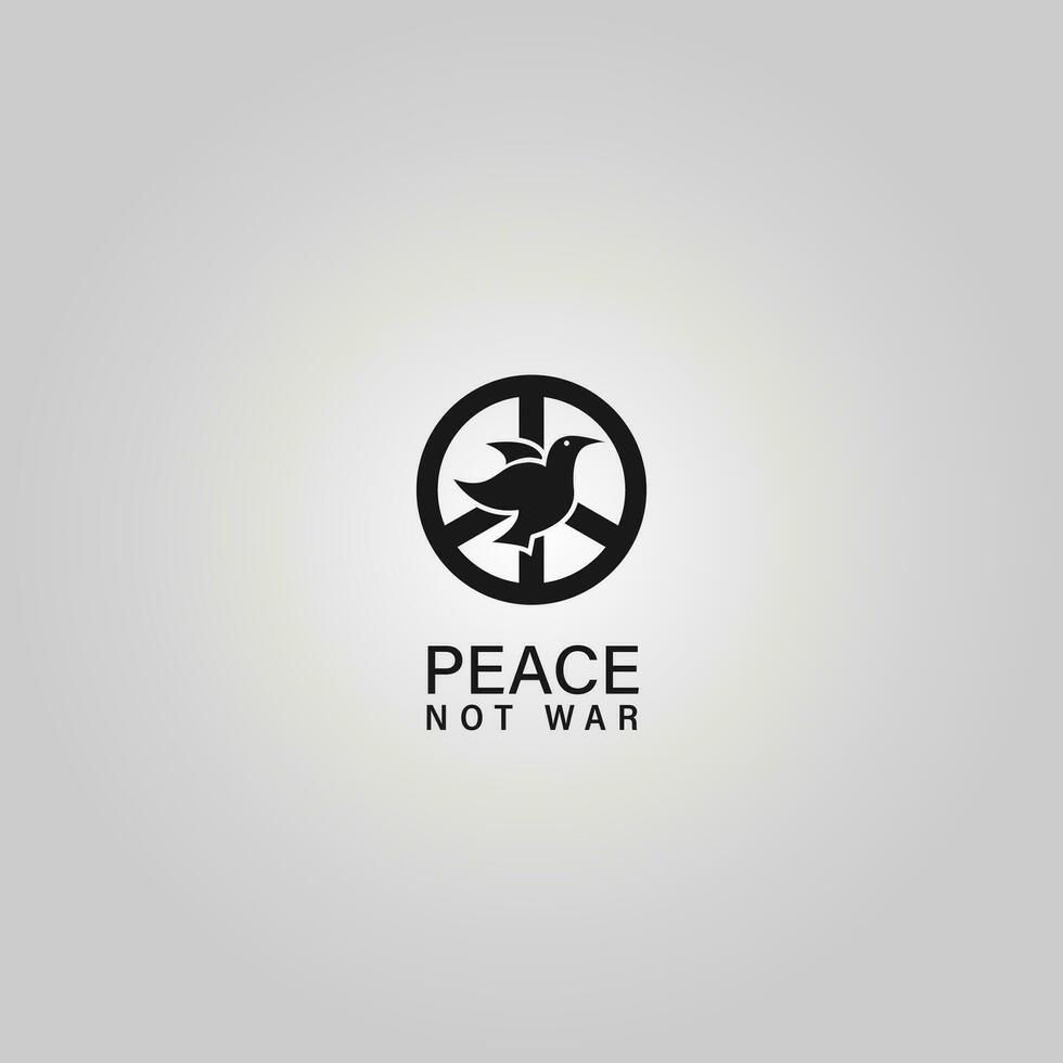 peace logo vector