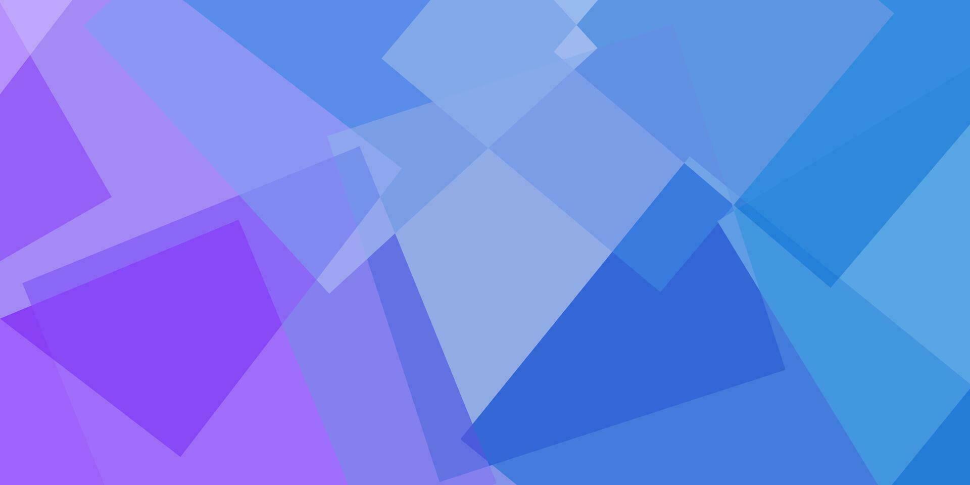 abstract geometric blue and purple background vector