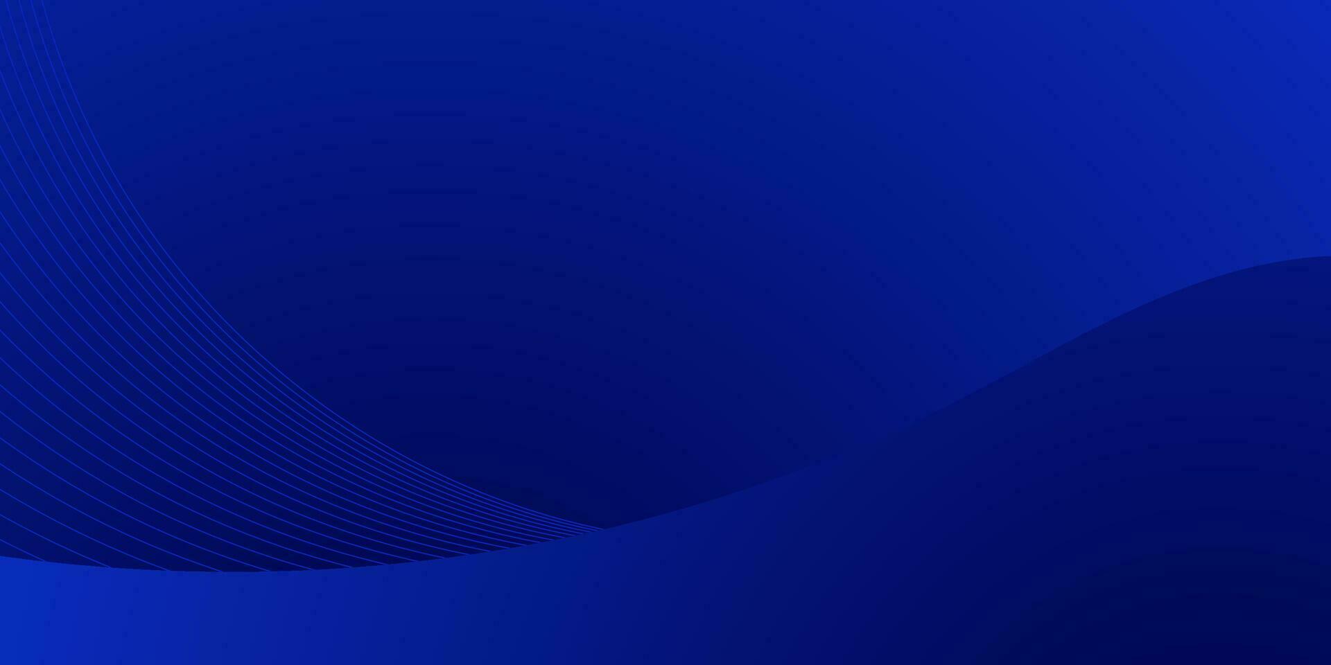 blue abstract gradient background with lines vector