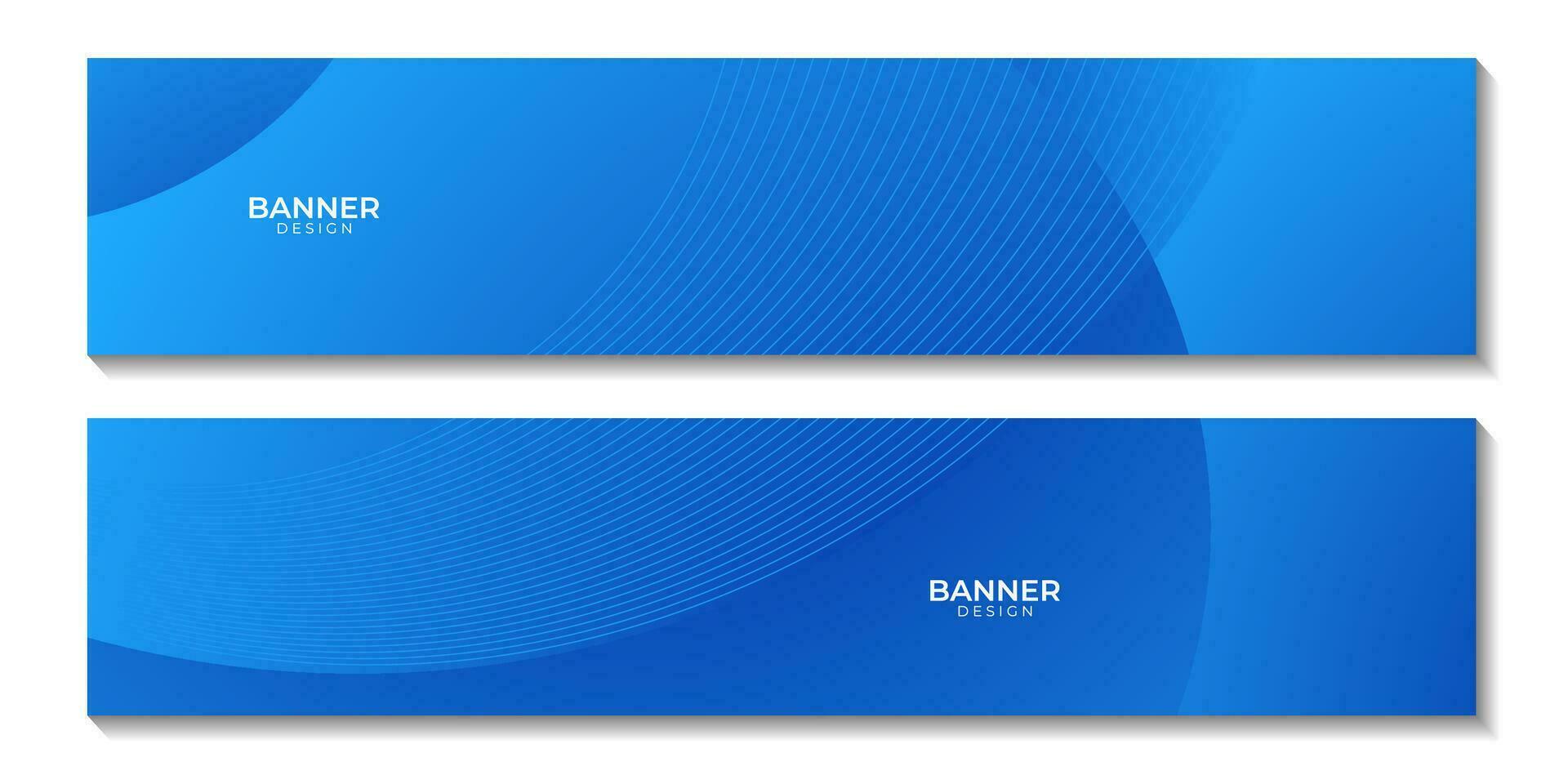 set of banners. abstract blue organic gradient background vector