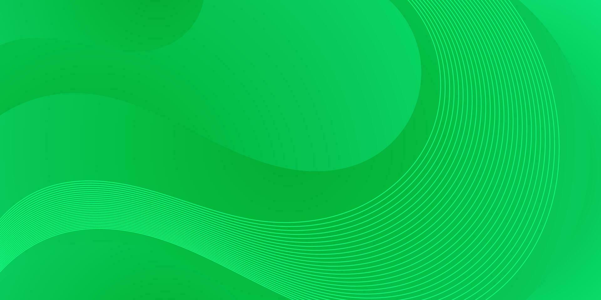 abstract green gradient organic background vector