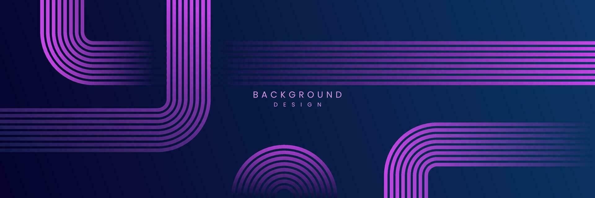 dark blue background with glowing pink lines vector