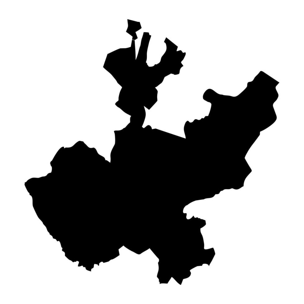 Jalisco state map, administrative division of the country of Mexico. Vector illustration.