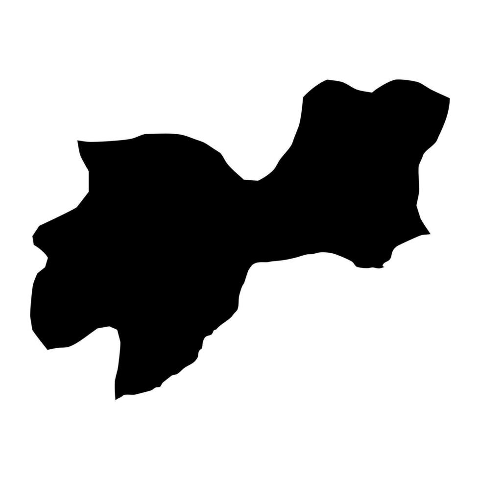 Tekirdag province map, administrative divisions of Turkey. Vector illustration.