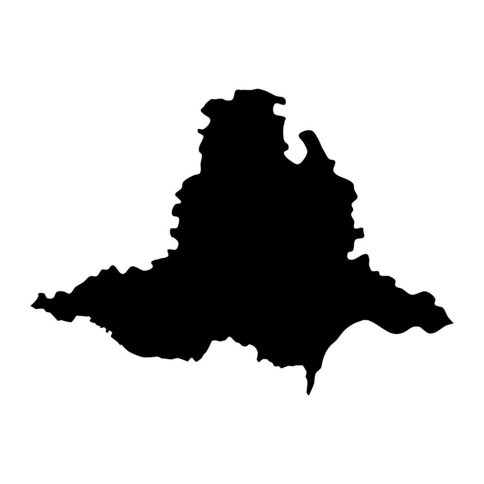 South Moravian region administrative unit of the Czech Republic. Vector illustration.