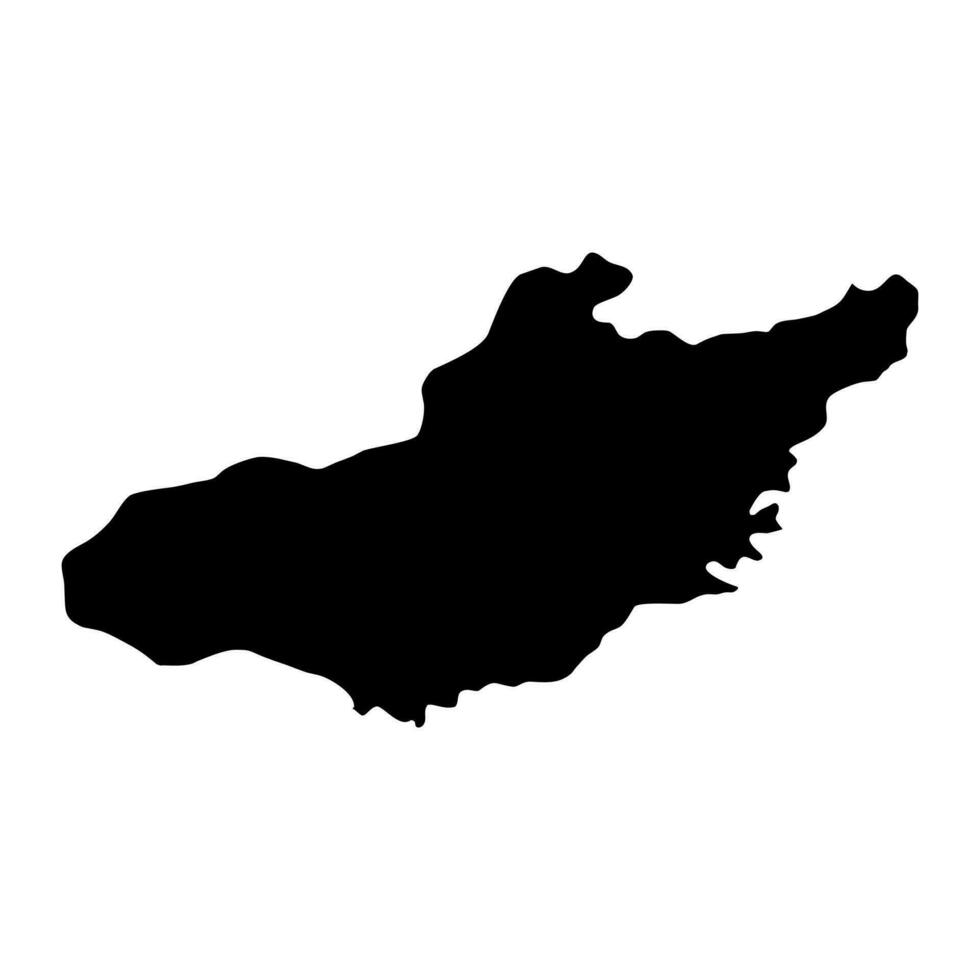 Adiyaman province map, administrative divisions of Turkey. Vector illustration.