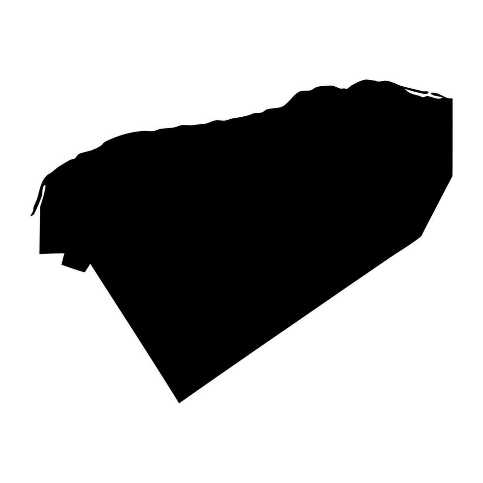 Yucatan state map, administrative division of the country of Mexico. Vector illustration.