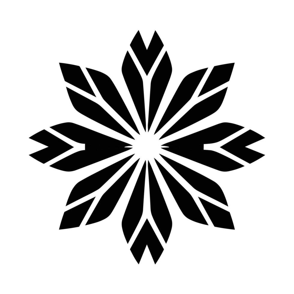 Beautiful Christmas Snowflake vector