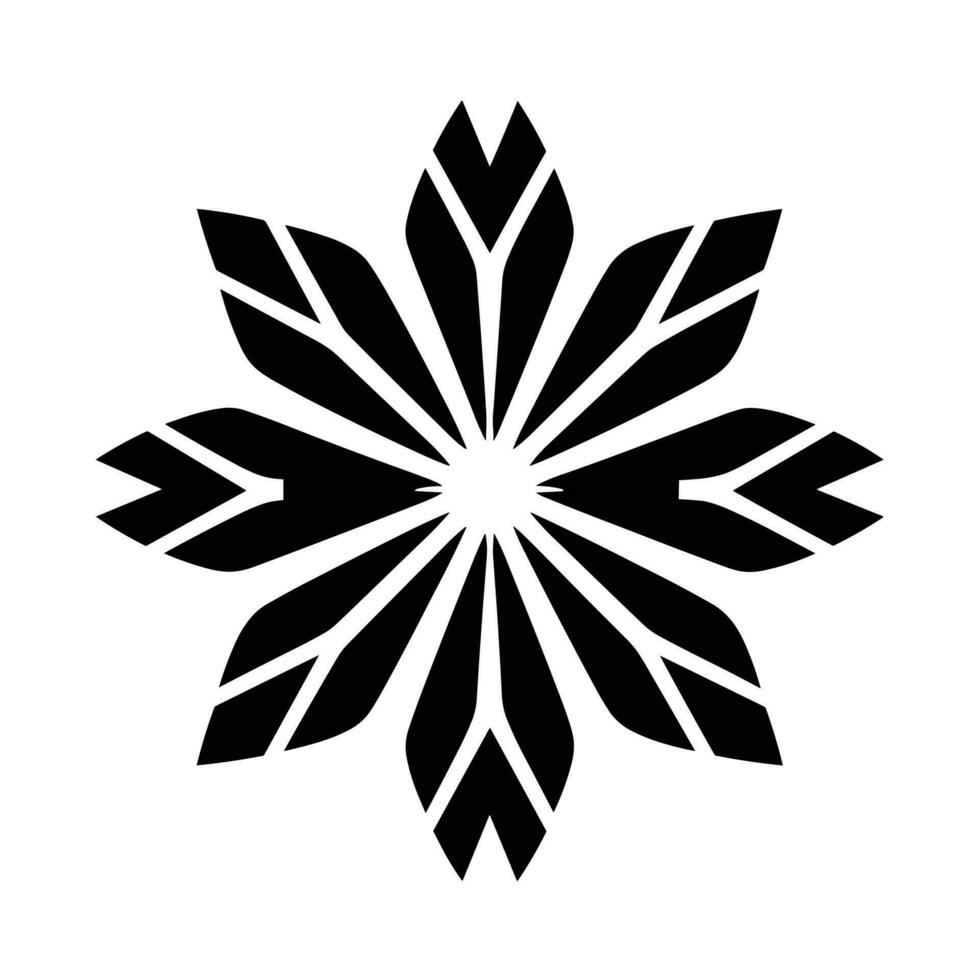 Beautiful Christmas Snowflake vector