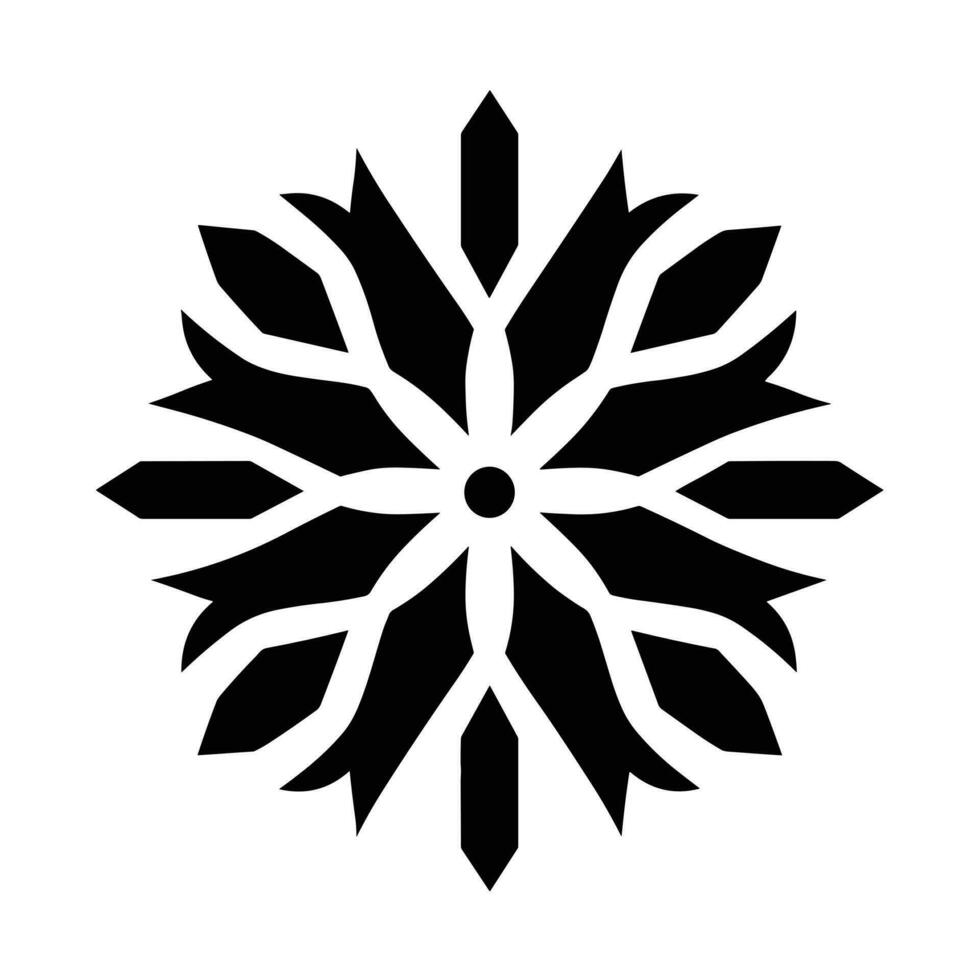 Beautiful Christmas Snowflake vector