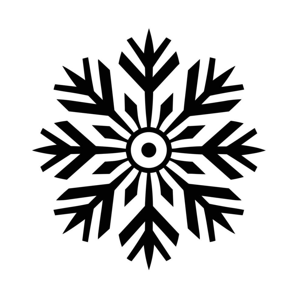 Beautiful Christmas Snowflake vector