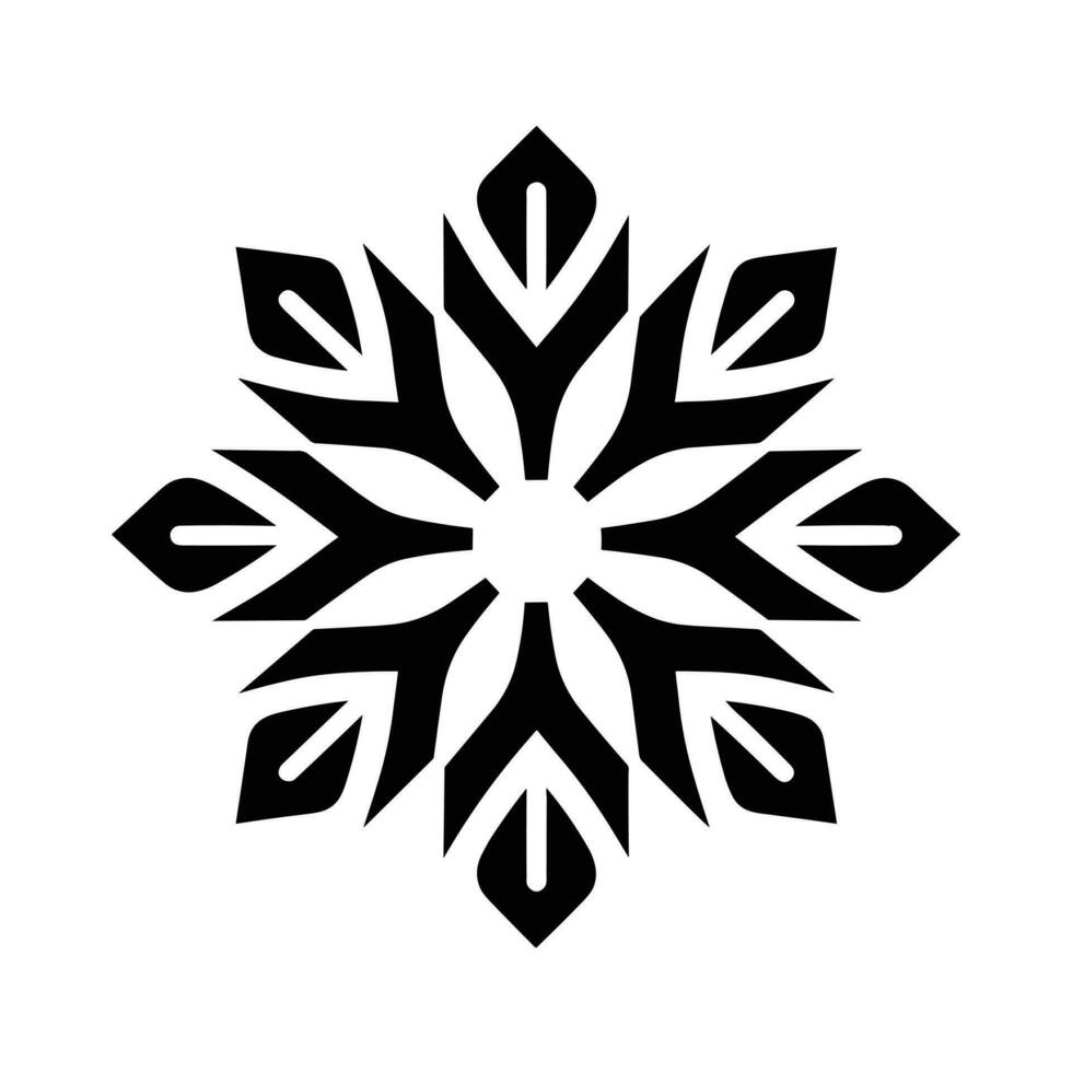 Beautiful Christmas Snowflake vector