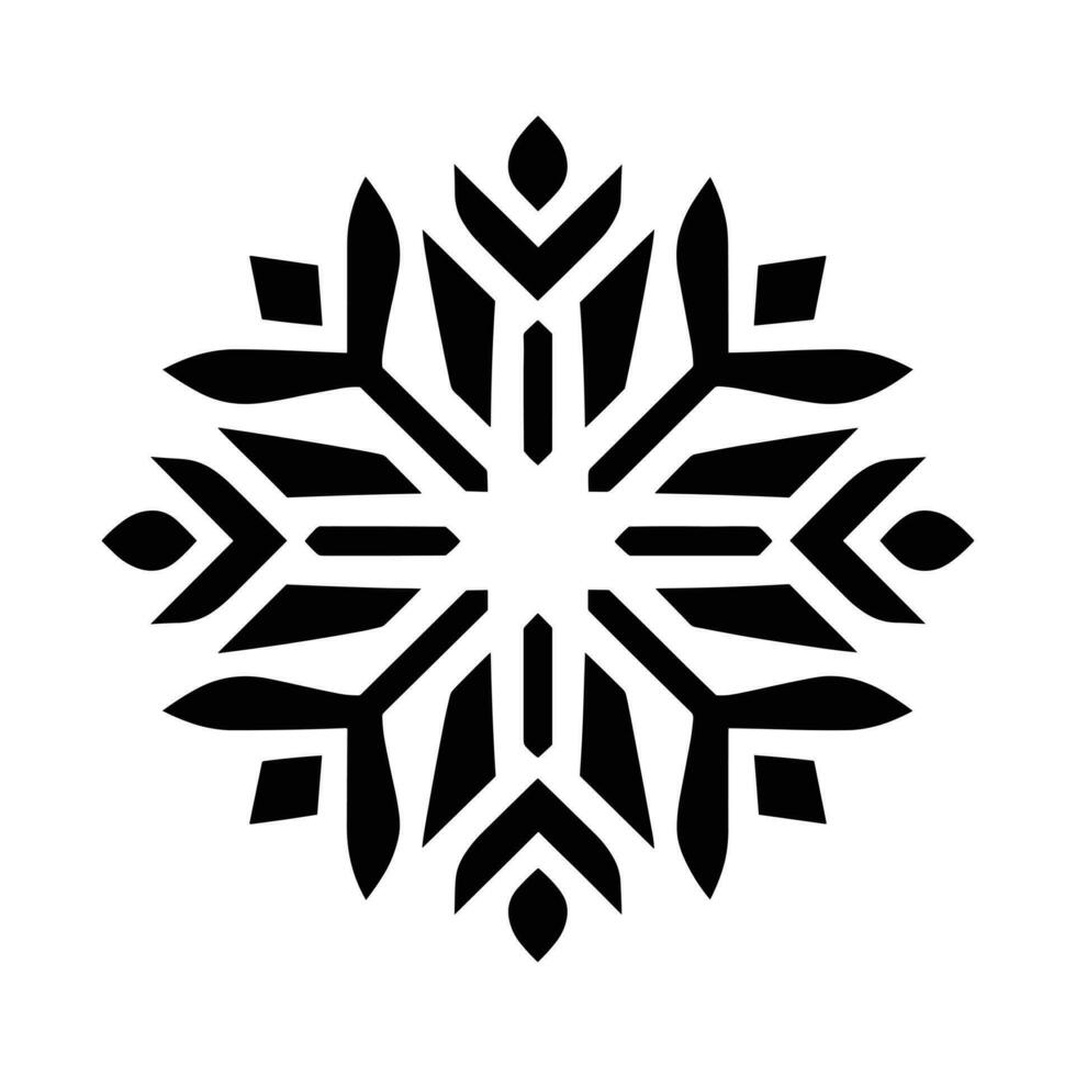Beautiful Christmas Snowflake vector