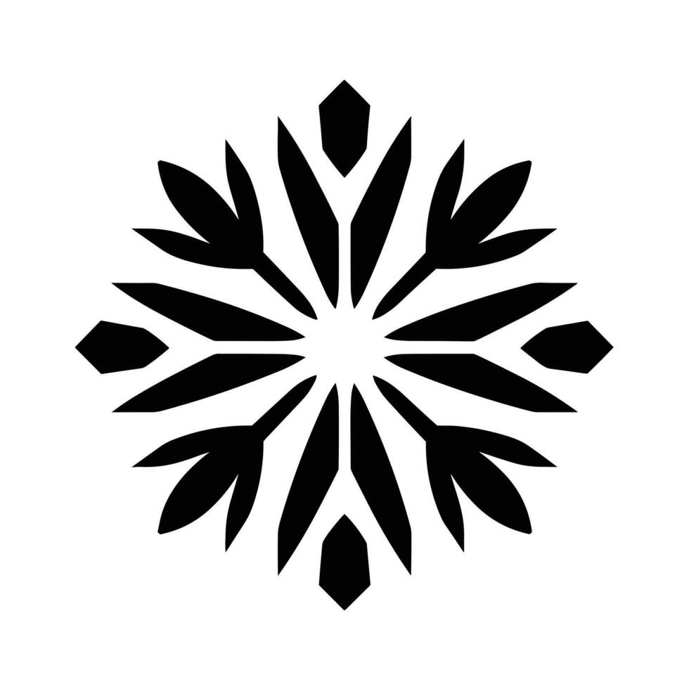 Best Christmas Snowflake vector