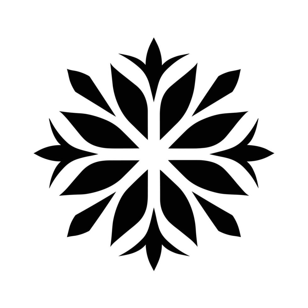 Beautiful Christmas Snowflake vector