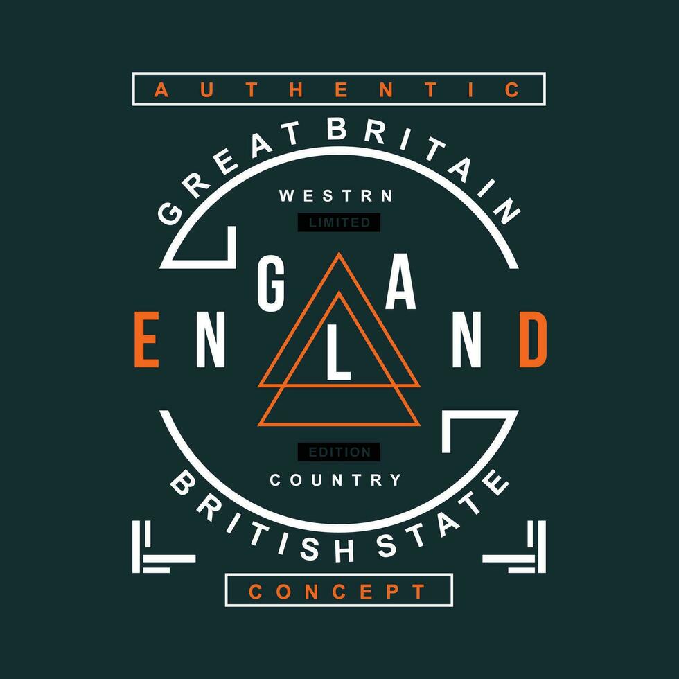 england graphic fashion style, t shirt design, typography vector, illustration vector