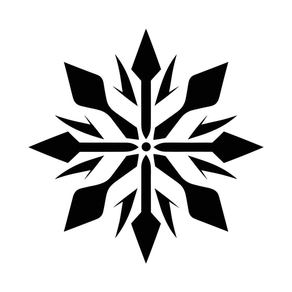 Beautiful Christmas Snowflake vector