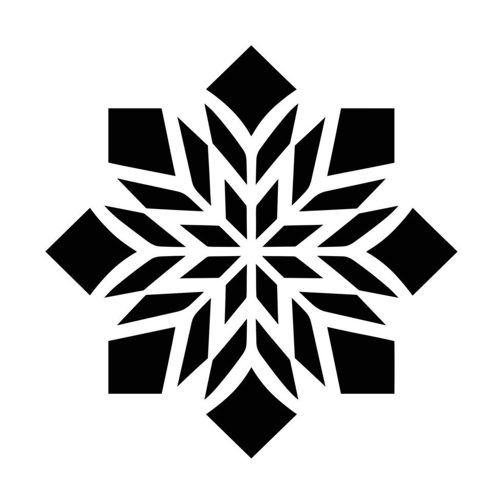 Beautiful Christmas Snowflake vector