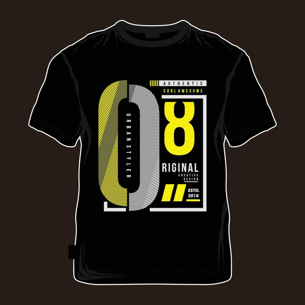 urban style graphic, typography t shirt, vector design illustration, good for casual style