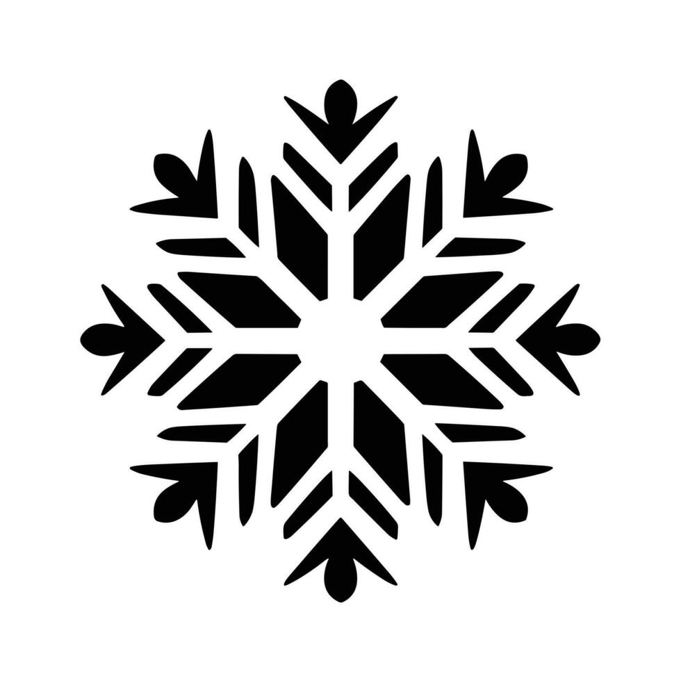 Beautiful Christmas Snowflake vector