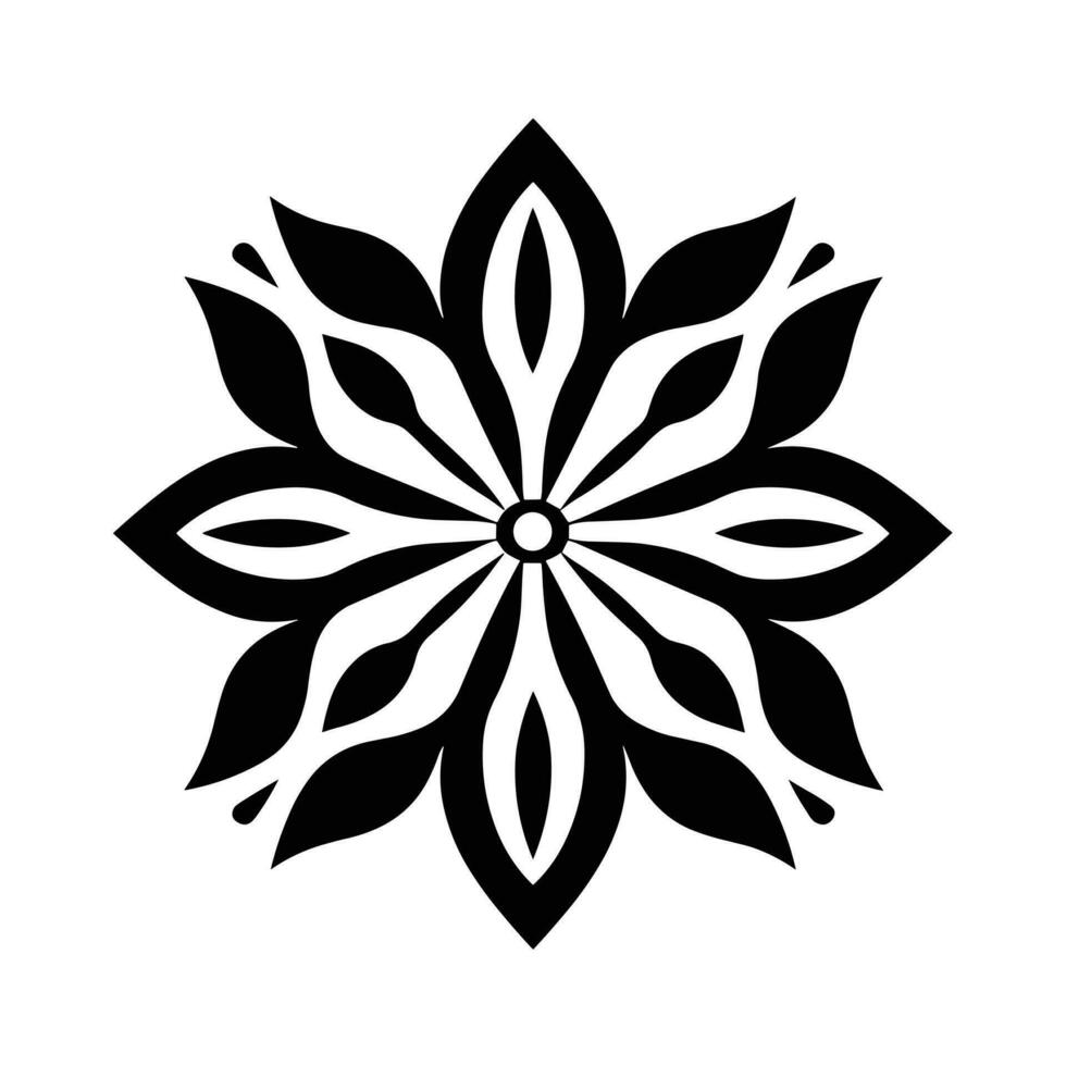 Beautiful Christmas Snowflake vector