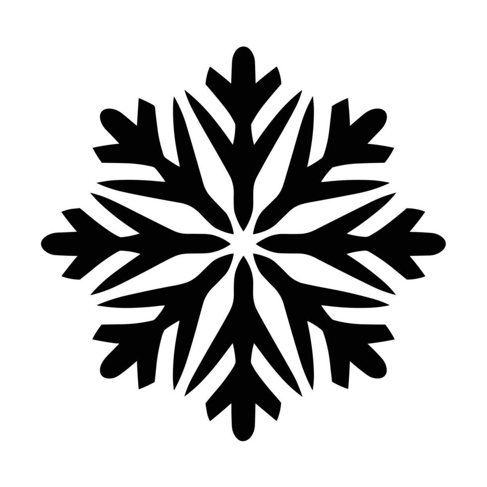 Beautiful Christmas Snowflake vector