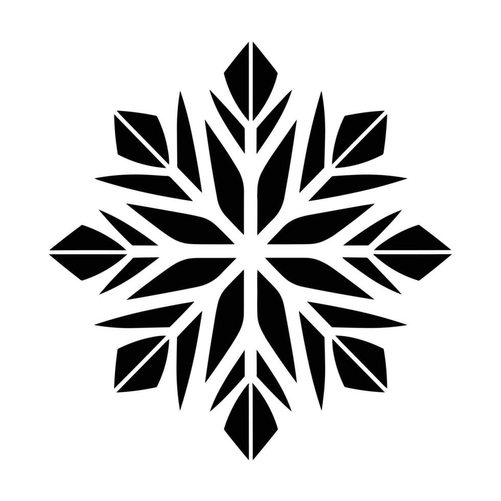 Beautiful Christmas Snowflake vector