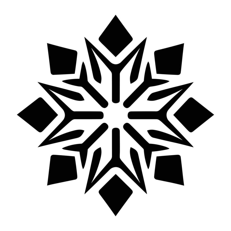 Beautiful Christmas Snowflake vector