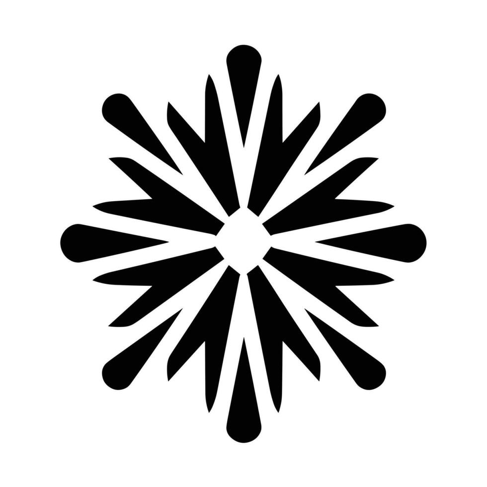Beautiful Christmas Snowflake vector