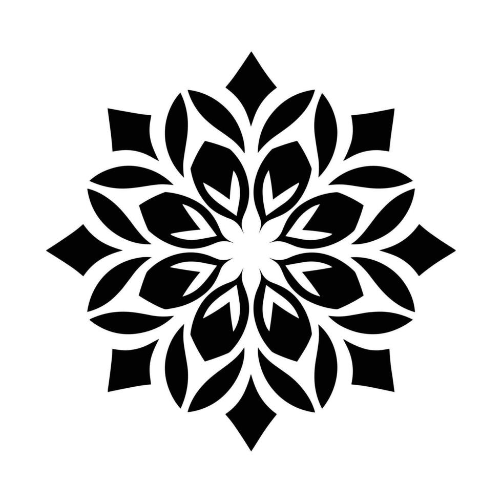 Beautiful Christmas Snowflake vector