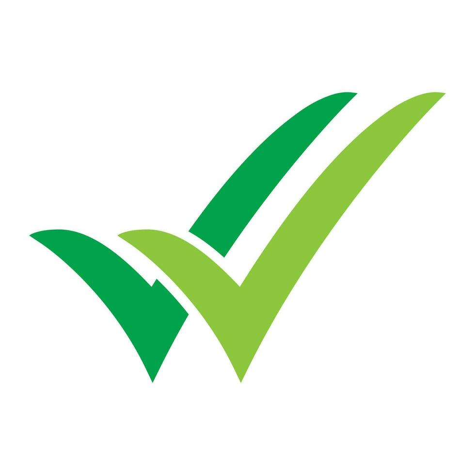 Green Double Checking Icon Double Tick Check Mark Flat Done Sticker green-double-checking-icon-double-tick-check-mark-flat-done-sticker
