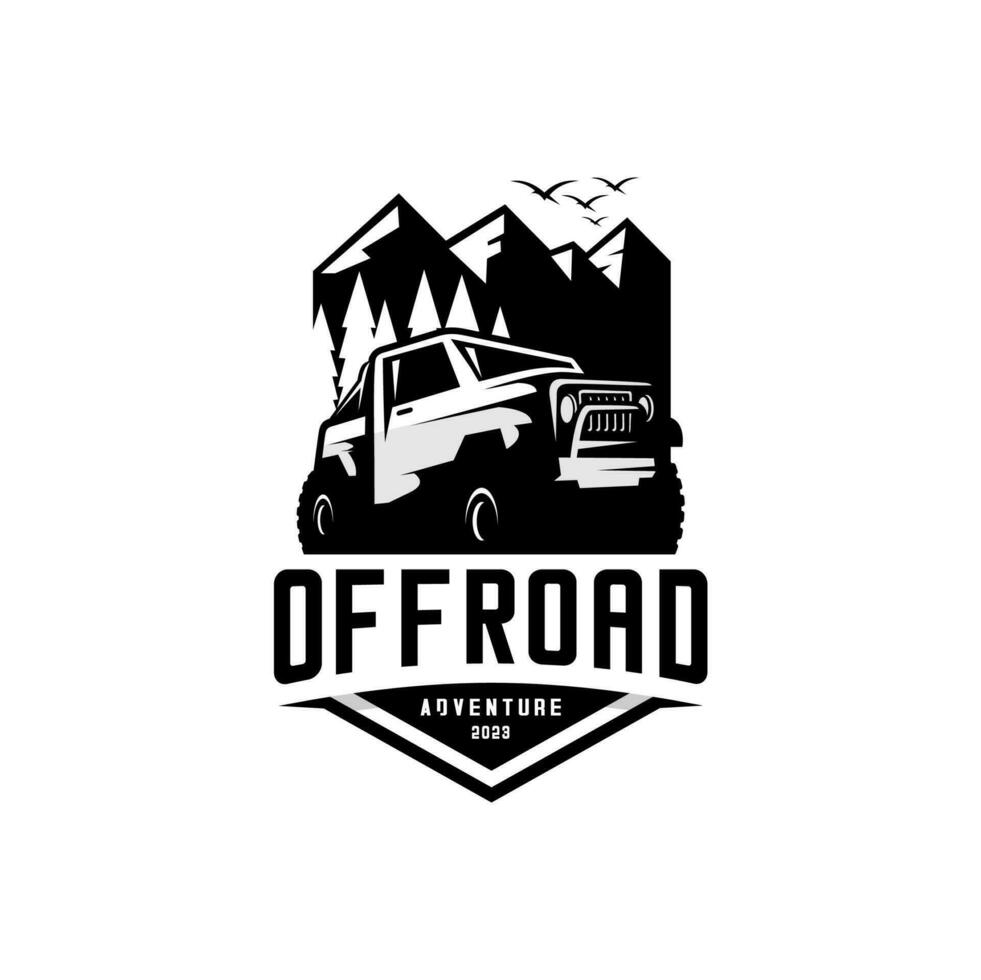 OFF ROAD MOUNTAIN vector