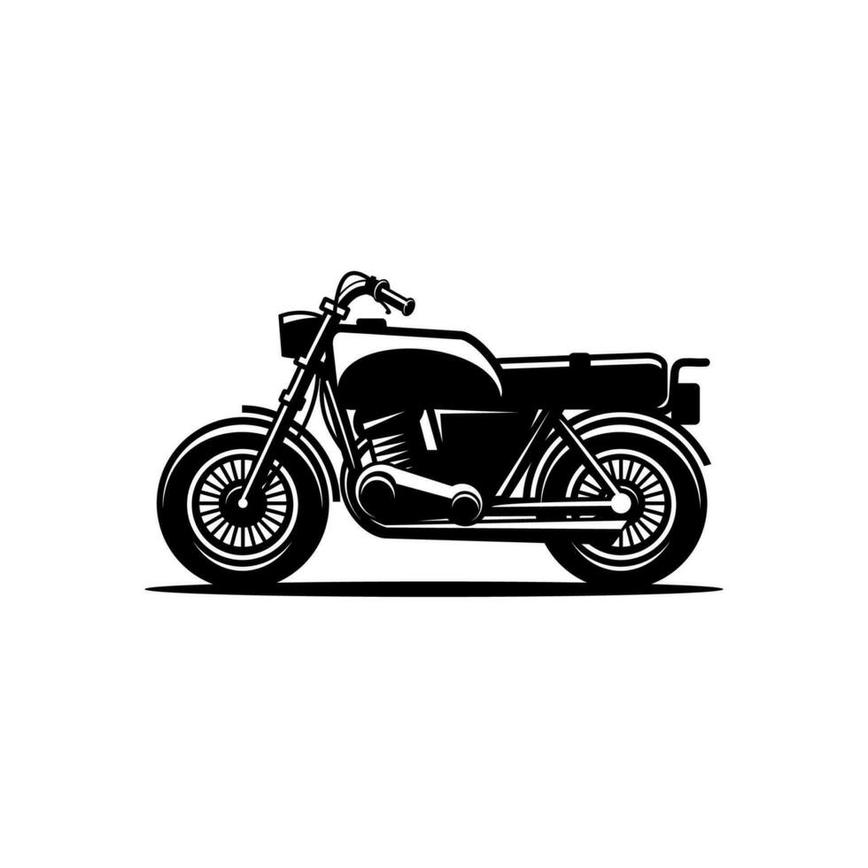 motorcycle vector, biker community vector on white background