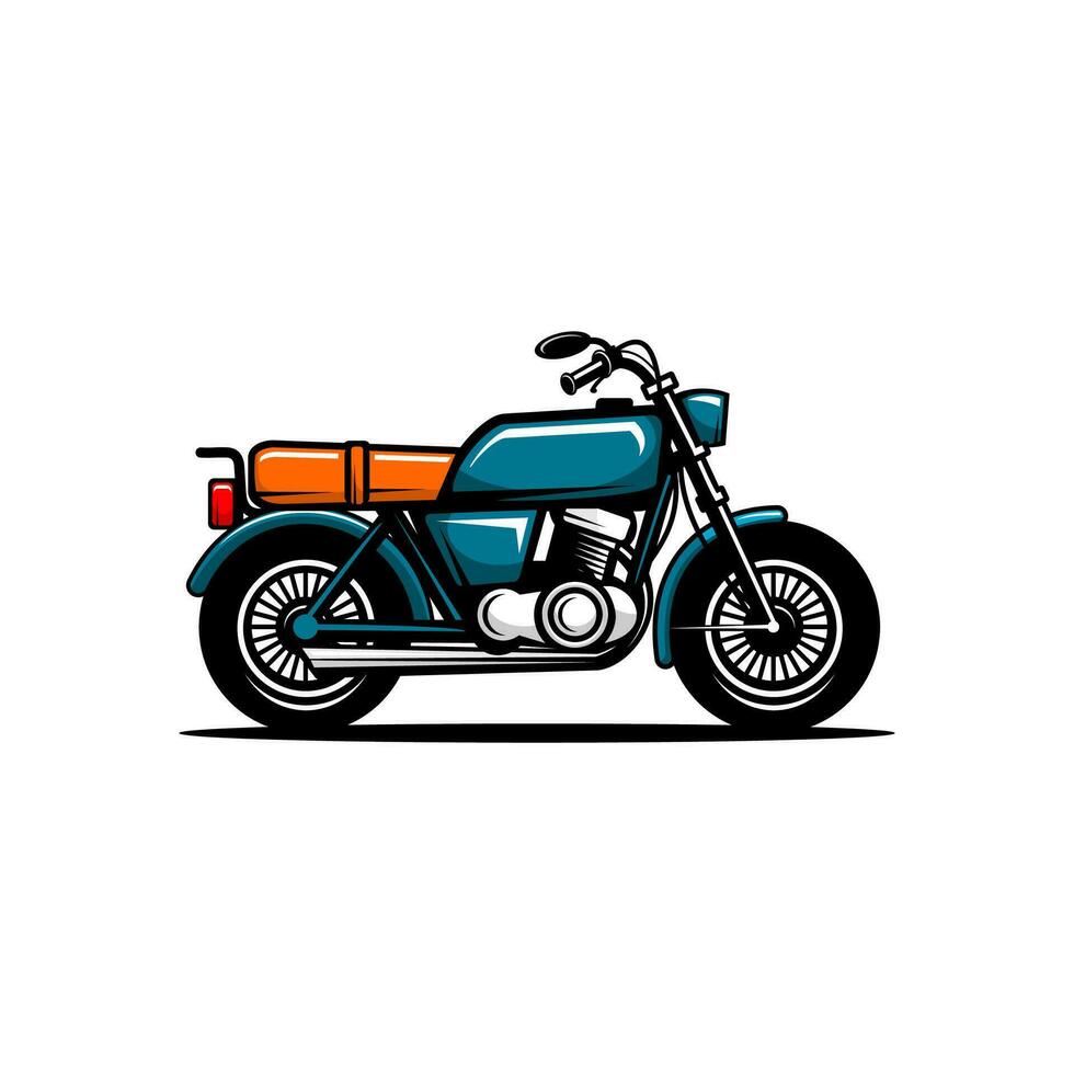 motocicleta vector, motorista comunidad vector en blanco antecedentes